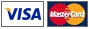 VISA and MasterCard accepted