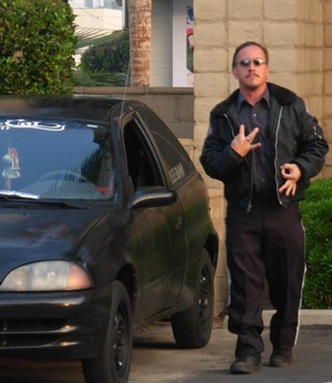 R. Stanley security guard who believes that 'n----rs' (African Americans) should be slaves